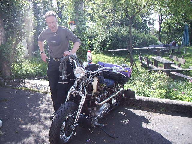 Treffen der Claner ,Oldtimer Cafe 060.jpg - Bluesky und seine Ol'Lady